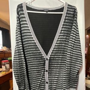 Torrid slub boyfriend cardigan, 2X